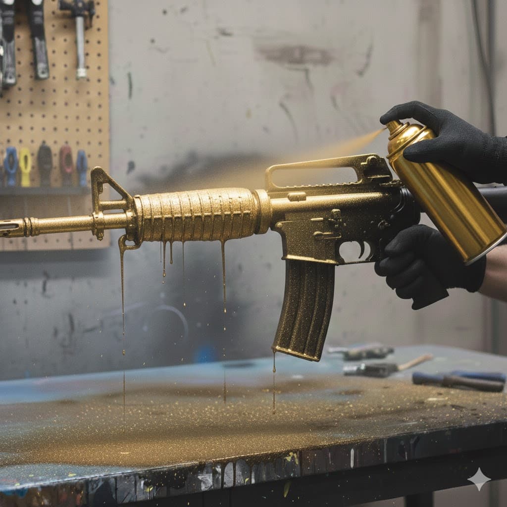 Pack x3 Bombes de peintures Or