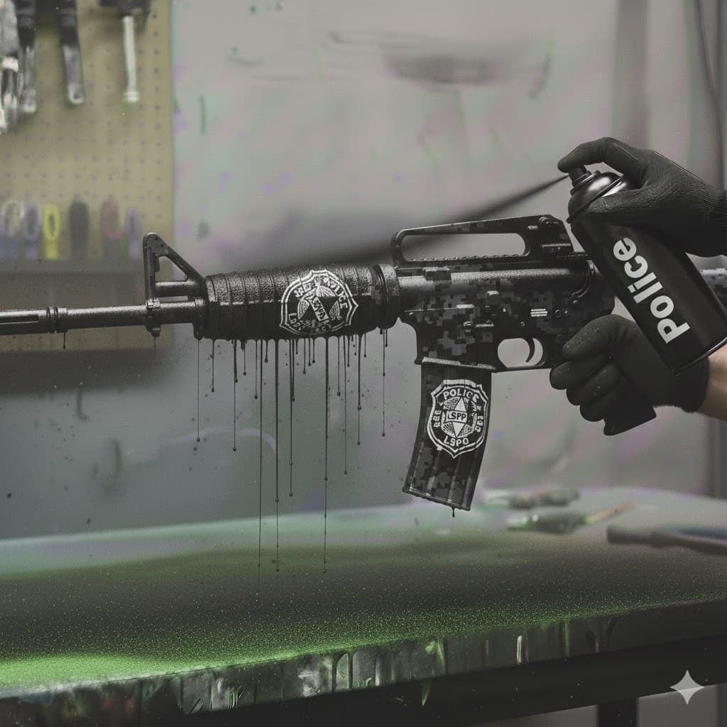 Pack x3 Bombes de peintures Police